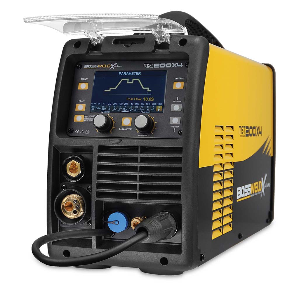 Bossweld X4 - MST 200 AC/DC Multi Process Inverter welder 240V
