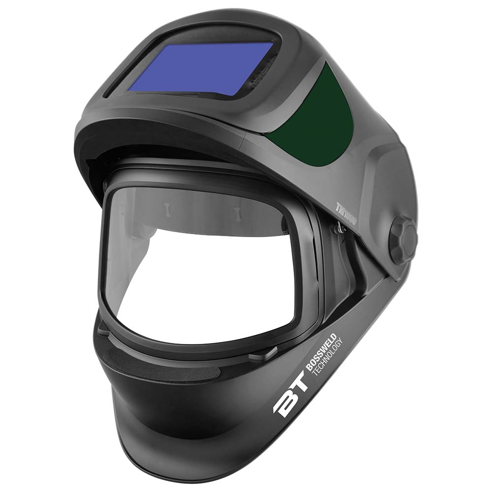 BT Weld / Tecmen iEXP 950S Flip Front Welding Helmet - Matt Black