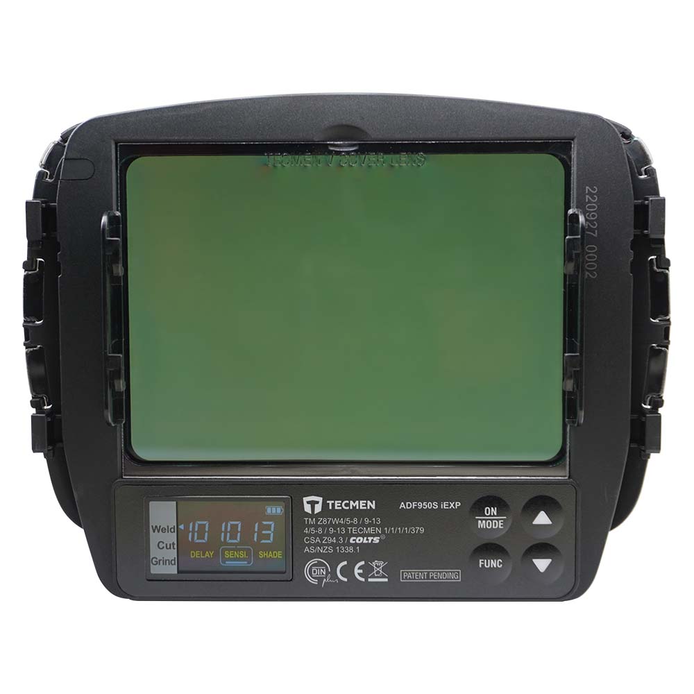 BT Weld / Tecmen Auto Darkening Filter for iEXP TM1000 (950S)