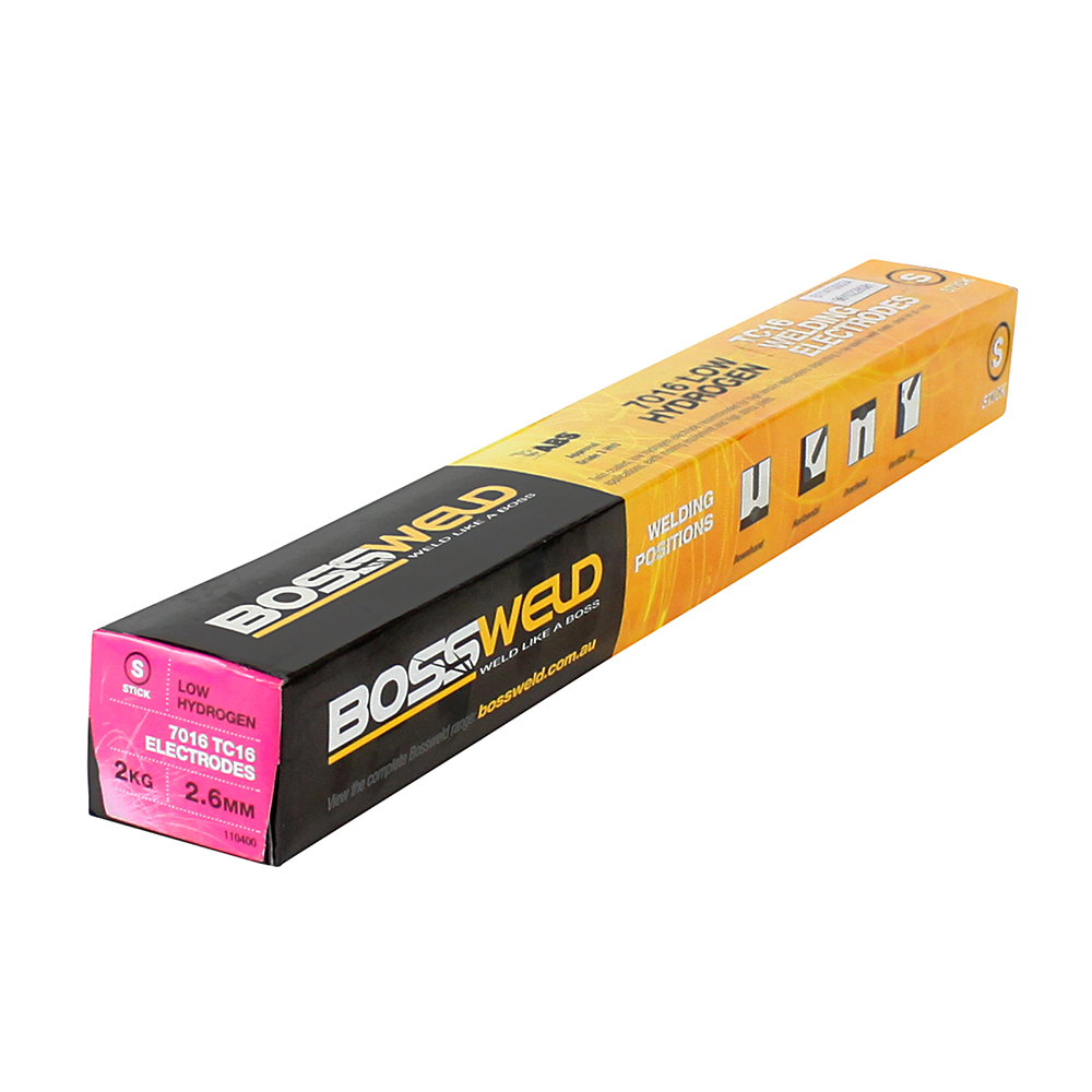 Bossweld TC16 Hydrogen Controlled Electrodes Kg Pack