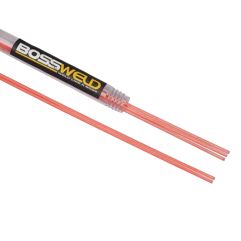 Bossweld Nickel Bronze Flux Coated Brazing Rod 2.4mm 5Stk