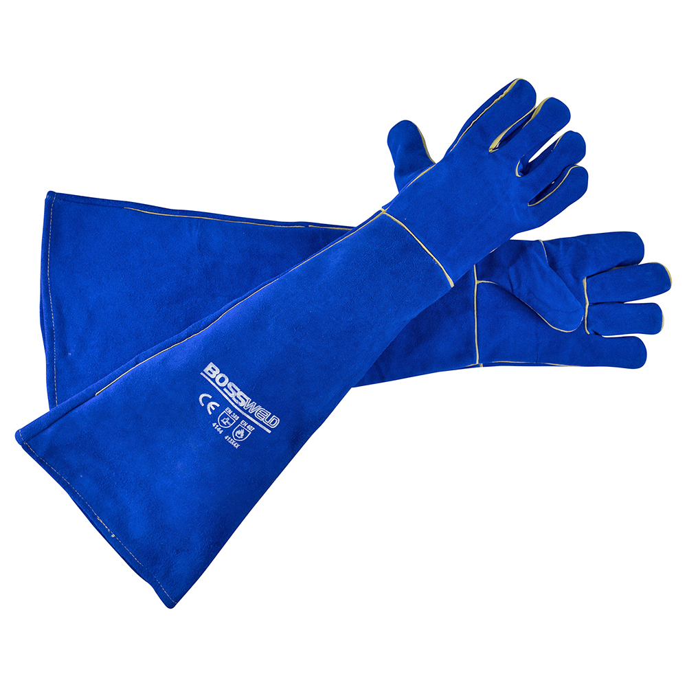 Bossweld 27" Bluey Extra Long Welding Glove