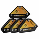 Bossweld Multi Angle Mini Welding Magnet 4kg (Pkt 4)