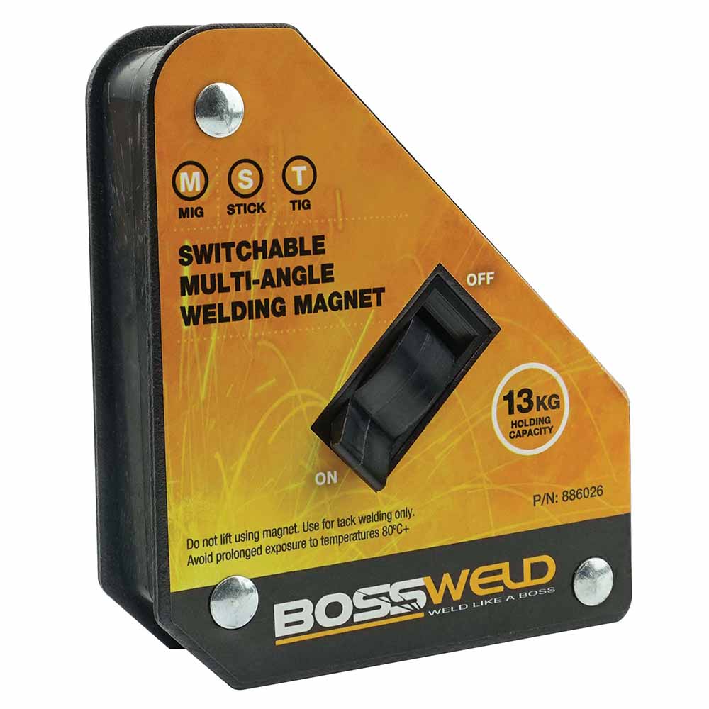 Bossweld Switchable Welding Magnet (13—30kg)