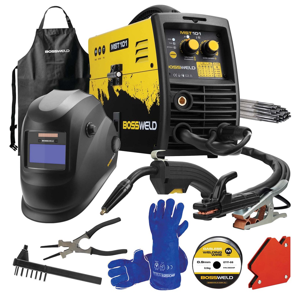 Bossweld MST101 Mig welding starter Kit