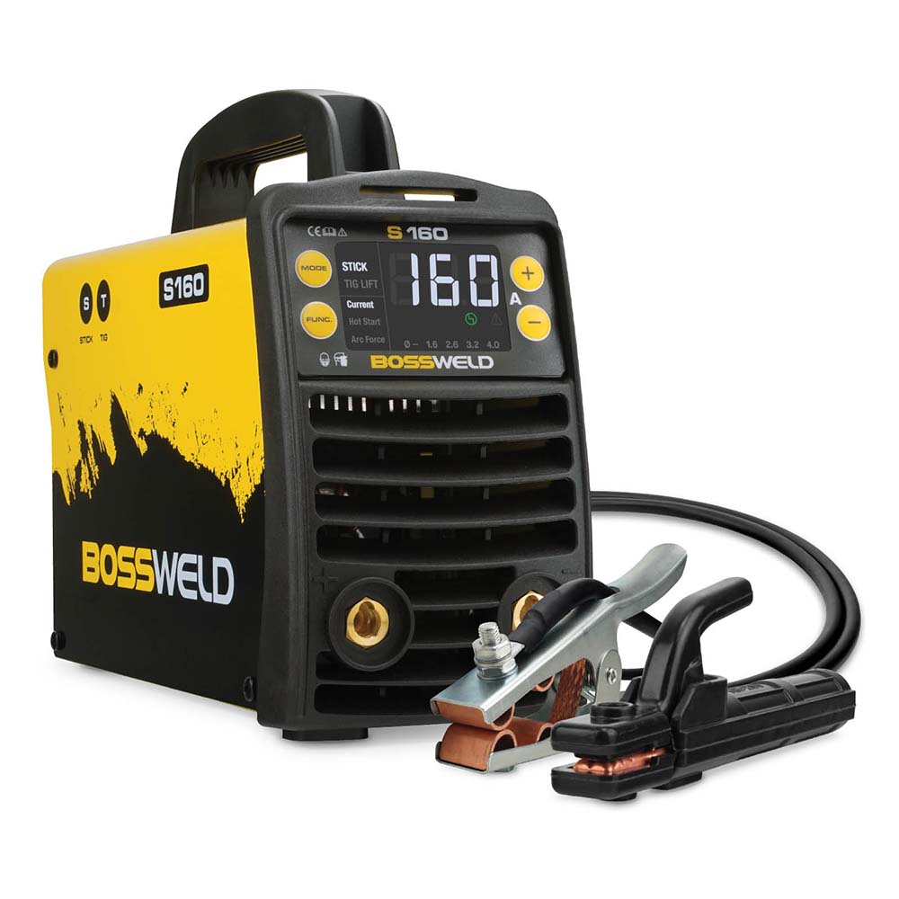 Bossweld S-160 Inverter Arc / Lift Tig VRD welder