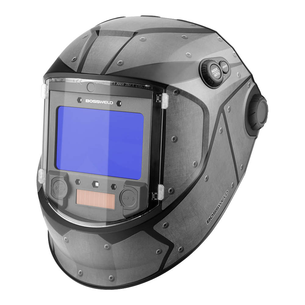 Bossweld VX-5 Automatic Welding Helmet - Armour