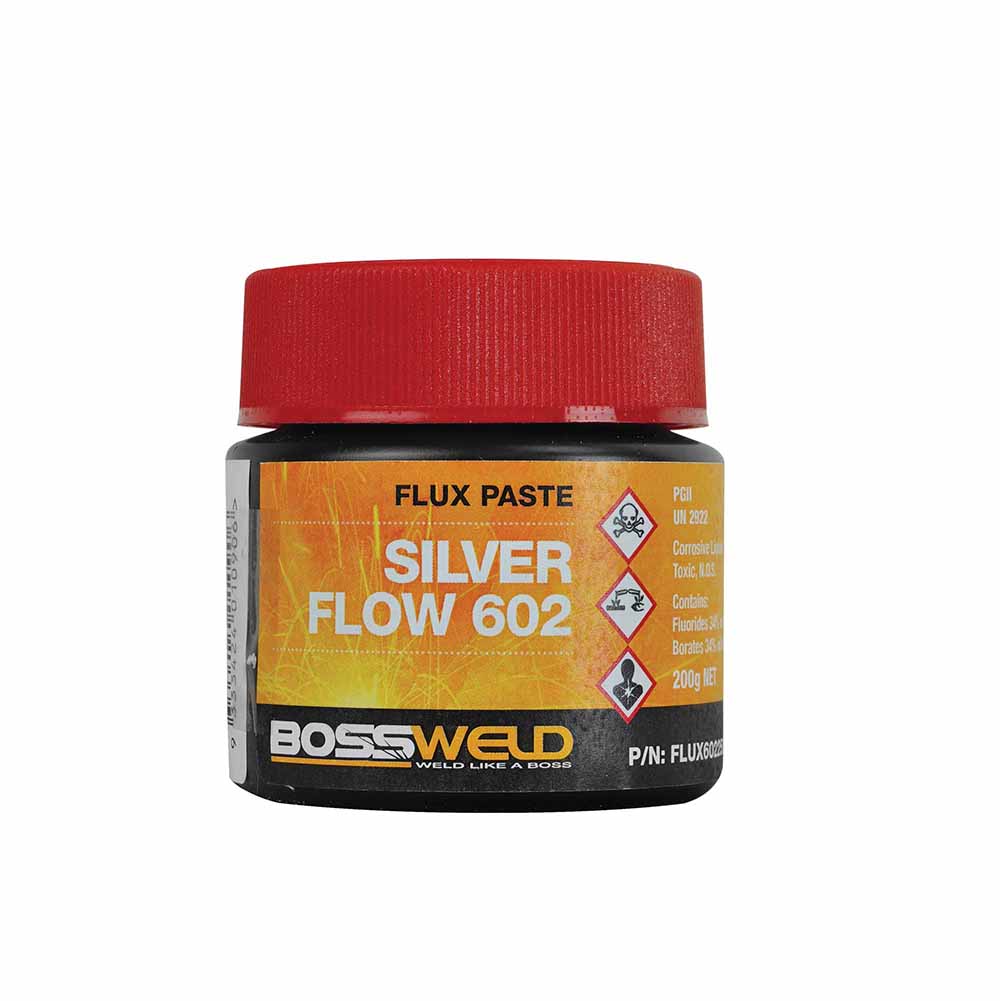 Bossweld Silver Brazing Flux 200G Jar